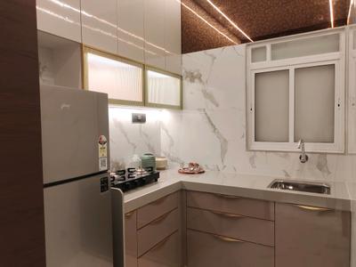 Kitchen Image of 420 Sq.ft 1 BHK Apartment / Flat for sale in Emerald Dotom Isle, Kandivali West Mumbai for Rs. 8500000