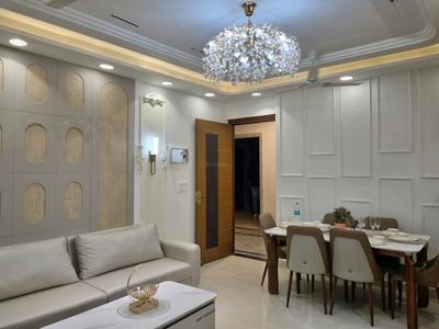 Living Room Image of 900 Sq.ft 3 BHK Apartment / Flat for sale in Saarthi Affordable Homes, Hastsal New Delhi for Rs. 6500000