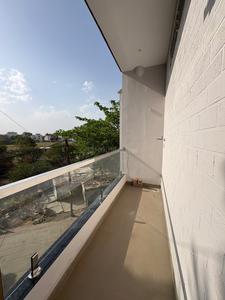 Balcony Image of 750 Sq.ft 1 BHK Builder Floor for rent in Mahalakshmi Nagar Indore for Rs. 17999
