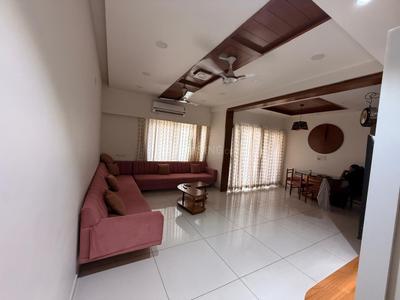 Hall Image of 1500 Sq.ft 3 BHK Apartment / Flat for rent in Orchid Skyrise, Harni Vadodara for Rs. 60000