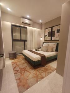 Bedroom Image of 1090 Sq.ft 2 BHK Apartment / Flat for rent in Lokhandwala Octacrest, Kandivali East Mumbai for Rs. 60000