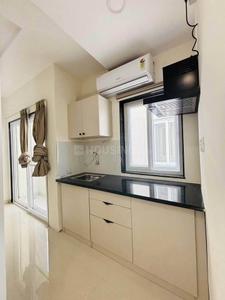 Kitchen Image of 950 Sq.ft 2 BHK Apartment / Flat for rent in Majestique New Friends, Kothrud Pune for Rs. 31000