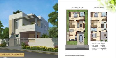 Image of 2100 Sq.ft 3 BHK Villa for sale in Muthangi, Sangareddy for Rs. 15000000