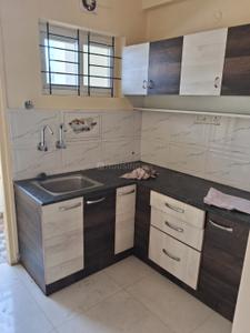 Kitchen Image of 675 Sq.ft 1 BHK Apartment / Flat for rent in Kasturi Nagar Bengaluru for Rs. 19000