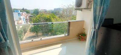Balcony Image of 1650 Sq.ft 3 BHK Apartment / Flat for rent in Tagore Nagar Nashik for Rs. 20000