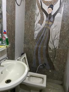 Bathroom Image of Krishna Five Senses (Girls PG) in Laxmi Nagar, New Delhi