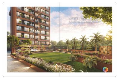 Image of 628 Sq.ft 2 BHK Apartment / Flat for sale in Shri Brahmani Vishakha Eliana, Chandkheda, Ahmedabad for Rs. 6999999