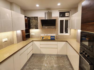 Kitchen Image of 3100 Sq.ft 4 BHK Builder Floor for rent in Pitampura New Delhi for Rs. 125000