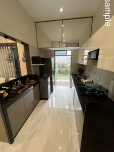 Kitchen Image of 1040 Sq.ft 2 BHK Apartment / Flat for sale in Shantee Flamingo Residency, Vasai West Vasai for Rs. 6800000