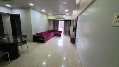 Living Room Image of 1400 Sq.ft 3 BHK Apartment / Flat for rent in Ekta Meadows, Borivali East Mumbai for Rs. 110000