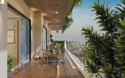 Balcony Image of 3247 Sq.ft 4 BHK Apartment / Flat for sale in Krishnas Arena, Kondapur Hyderabad for Rs. 33119400
