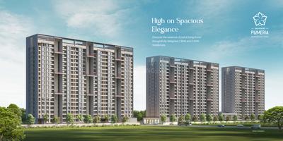 Image of 1000 Sq.ft 3 BHK Apartment / Flat for sale in Sahyadri Plumeria Phase II, Moshi, Pune for Rs. 9600000