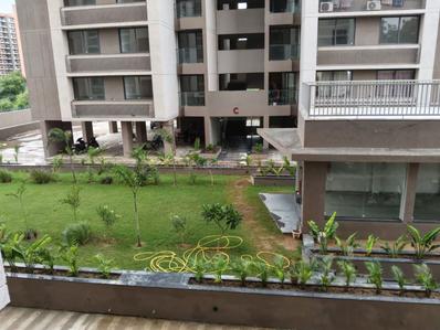 Balcony Image of 1080 Sq.ft 3 BHK Apartment / Flat for rent in Mirambica Mirai, Ognaj Ahmedabad for Rs. 23000