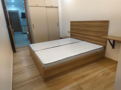 Bedroom Image of 800 Sq.ft 1 BHK Builder Floor for rent in Sector 14 Gurgaon for Rs. 35000