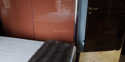 Bedroom Image of 1100 Sq.ft 2 BHK Apartment / Flat for rent in Tharwanis Sky View, Kharghar Navi Mumbai for Rs. 45000