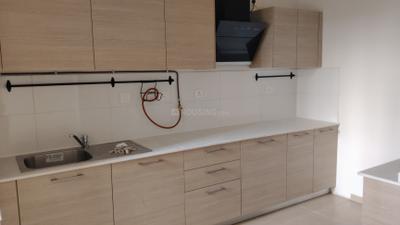 Kitchen Image of 1600 Sq.ft 3 BHK Apartment / Flat for rent in Bhartiya Nikoo Homes Phase 2, Thanisandra Bengaluru for Rs. 57000