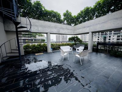 Balcony Image of 9000 Sq.ft 4 BHK Penthouse for sale in Saanvi Skydeck Select, Ambli Ahmedabad for Rs. 120000000