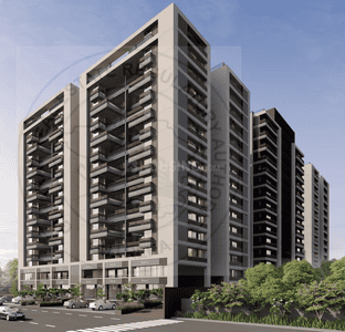 Image of 1200 Sq.ft 3 BHK Apartment / Flat for sale in Chandarana The Aayansh, Adalaj, Gandhinagar for Rs. 10400000