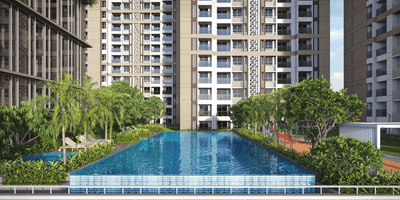 Image of 1266 Sq.ft 3 BHK Apartment / Flat for sale in Godrej Aqua Vista, Mundhwa, Pune for Rs. 12700000