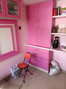 Kitchen Image of 750 Sq.ft 1 BHK Apartment / Flat for rent in Vaishnavi Sahil Heights, Pimple Nilakh Pune for Rs. 25000