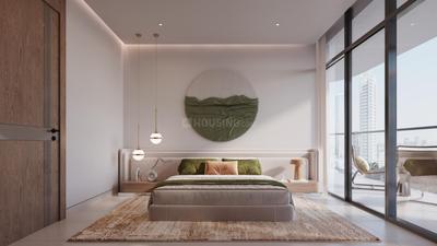 Bedroom Image of 344 Sq.ft 1 RK Apartment / Flat for sale in Arjan-Dubailand Dubai for Rs. 16340970