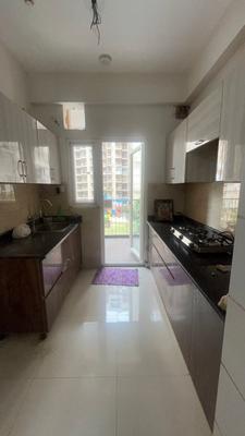 Kitchen Image of 1015 Sq.ft 2 BHK Apartment / Flat for rent in Arihant Ambar, Noida Extension Greater Noida for Rs. 18500