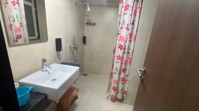 Bathroom Image of 705 Sq.ft 1 BHK Apartment / Flat for sale in Lodha Belmondo, Gahunje Pune for Rs. 7700000