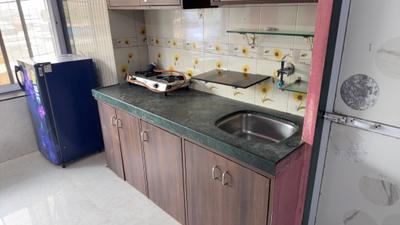 Kitchen Image of 225 Sq.ft 1 RK Apartment / Flat for rent in Powai Mumbai for Rs. 27000