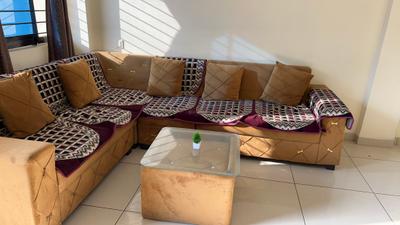 Living Room Image of 1000 Sq.ft 2 BHK Apartment / Flat for rent in Shekhar Planet, Vijay Nagar Indore for Rs. 30000