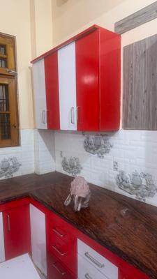 Kitchen Image of 1000 Sq.ft 2 BHK Builder Floor for rent in Indira Nagar Lucknow for Rs. 16500