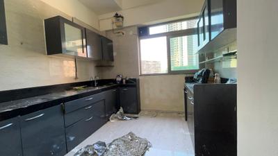 Kitchen Image of 980 Sq.ft 2 BHK Apartment / Flat for rent in Sheth Auris Serenity, Malad West Mumbai for Rs. 80000