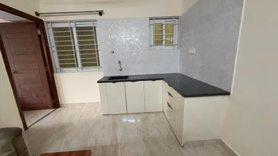 Kitchen Image of 660 Sq.ft 1 BHK Apartment / Flat for rent in Bilekahalli Bengaluru for Rs. 26299