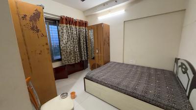 Bedroom Image of 1055 Sq.ft 2 BHK Apartment / Flat for rent in Vishesh Balaji Symphony, Panvel Navi Mumbai for Rs. 32000