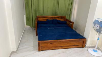 Living Room Image of 450 Sq.ft 1 BHK Builder Floor for rent in Sector 56 Gurgaon for Rs. 26000