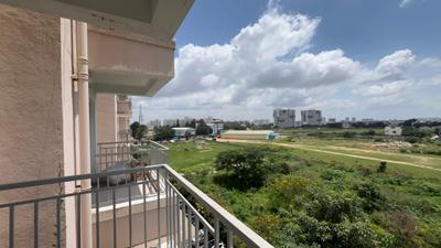 Balcony Image of 1537 Sq.ft 3 BHK Apartment / Flat for rent in GR Queens Pride, Akshayanagar Bengaluru for Rs. 33000