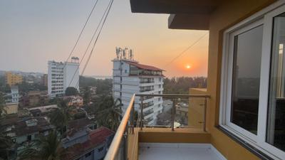 Balcony Image of 1600 Sq.ft 3 BHK Apartment / Flat for rent in Panjim Goa for Rs. 95000