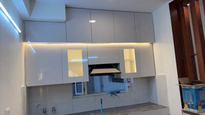 Kitchen Image of 600 Sq.ft 2 BHK Apartment / Flat for sale in Pyramid Midtown, Sector 59 Gurgaon for Rs. 9500000