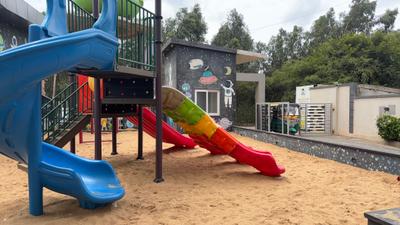 Playing Area Image of 900 Sq.ft 2 BHK Apartment / Flat for rent in DS Synergy, Agrahara Layout Bengaluru for Rs. 26000