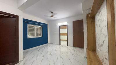 Living Room Image of 658 Sq.ft 1 BHK Apartment / Flat for rent in Whitefield Bengaluru for Rs. 22000