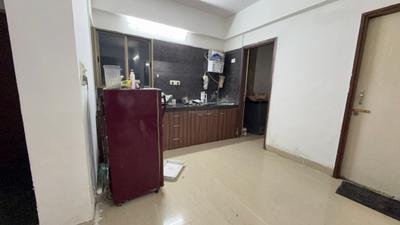 Kitchen Image of 800 Sq.ft 1 BHK Builder Floor for rent in Nipania Indore for Rs. 21000