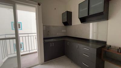 Kitchen Image of 550 Sq.ft 1 BHK Apartment / Flat for rent in Whitefield Bengaluru for Rs. 25000