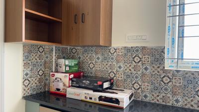 Kitchen Image of 600 Sq.ft 1 BHK Builder Floor for rent in Bhoganhalli Bengaluru for Rs. 25000