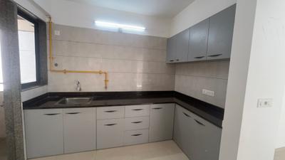 Kitchen Image of 865 Sq.ft 3 BHK Apartment / Flat for rent in Shaligram Prime, South Bopal Ahmedabad for Rs. 28500