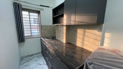 Kitchen Image of 1500 Sq.ft 1 BHK Independent House for rent in L I G Colony Indore for Rs. 20000