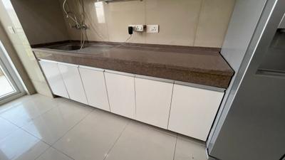 Kitchen Image of 1899 Sq.ft 3 BHK Apartment / Flat for rent in Emaar Palm Gardens, Sector 83 Gurgaon for Rs. 45000