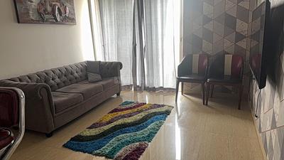 Living Room Image of 600 Sq.ft 1 BHK Apartment / Flat for sale in Lodha Belmondo, Gahunje Pune for Rs. 6900000