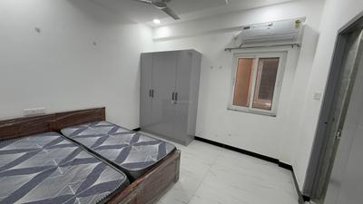 Bedroom Image of 950 Sq.ft 1 BHK Apartment / Flat for rent in Kondapur Hyderabad for Rs. 28000