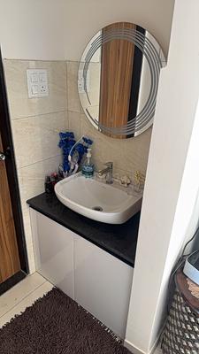 Bathroom Image of 450 Sq.ft 1 BHK Apartment / Flat for sale in Kolte Patil Life Republic ORO Avenue, Marunji Pune for Rs. 4500000