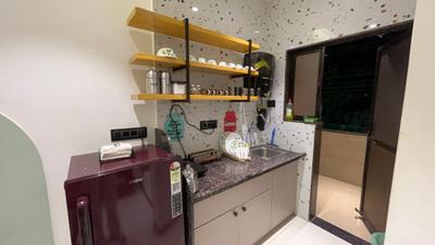 Kitchen Image of 1500 Sq.ft 1 BHK Builder Floor for rent in Scheme No 54 Indore for Rs. 23000