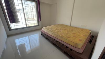 Bedroom Image of 1150 Sq.ft 2 BHK Apartment / Flat for rent in PGM Zenistry, Baner Pune for Rs. 36000